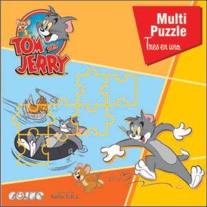 Tom y Jerry Multipuzzle